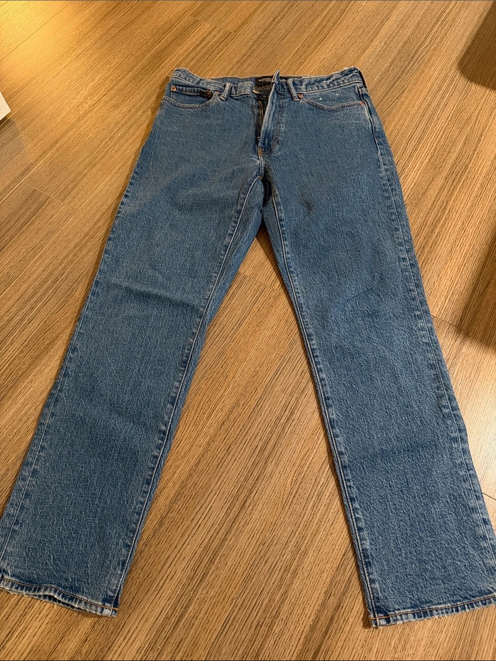 Abercrombie. & Fitch Classic Straight-Leg Denim Jeans